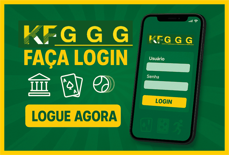Imagem destacando login seguro na KFGGG para novos usuários